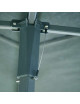 Parasol droit MÉDICIS 2x2m DORADO structure anthracite - 8 coloris
