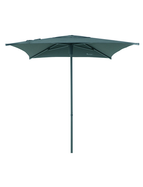 Parasol droit MÉDICIS 2x2m DORADO structure anthracite - 8 coloris