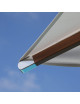 Parasol MÉDICIS carré grand format 3x3m SOLARIUS