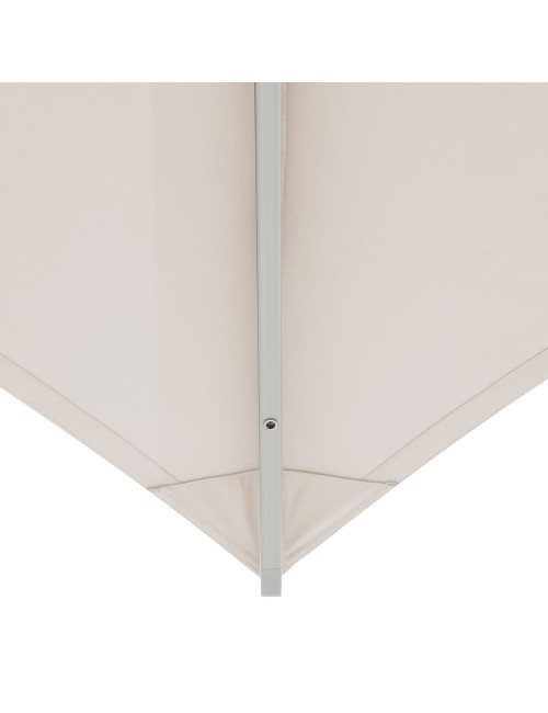 Parasol MÉDICIS carré très grand format 5x5m HORUS