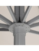 Parasol MÉDICIS carré très grand format 5x5m HORUS