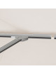 Parasol MÉDICIS carré très grand format 5x5m HORUS