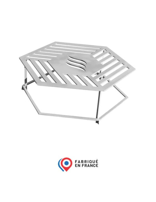 Grille HEXAGONE pour brasero plancha Festin 105cm