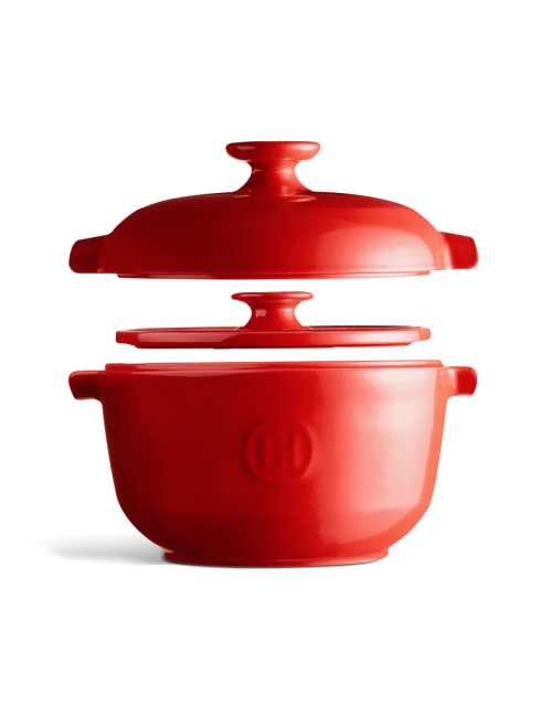 Cocotte faitout à riz en céramique Emile Henry - 2 coloris