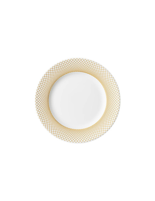 6 assiettes DEGRENNE Graphique Classique doré - 7 tailles
