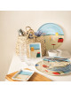 Coffret 4 assiettes à dessert DEGRENNE Destination mer 23cm