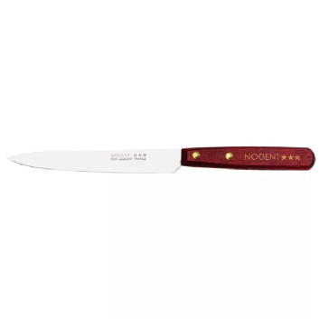 Couteau de cuisine NOGENT manche en bois - 5 modèles 2 finitions