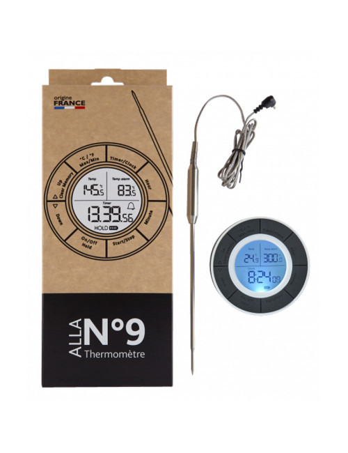 Thermomètre digital à sonde N°9 ALLA FRANCE -50+300°C cuisson et four