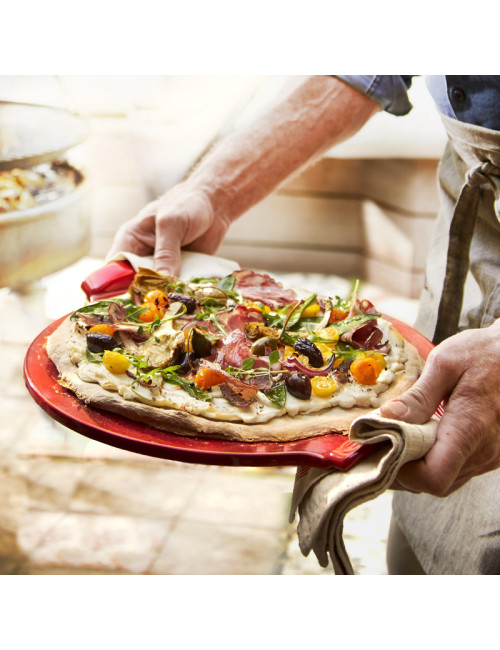 Pizza Stone ronde lisse EMILE HENRY - 2 coloris