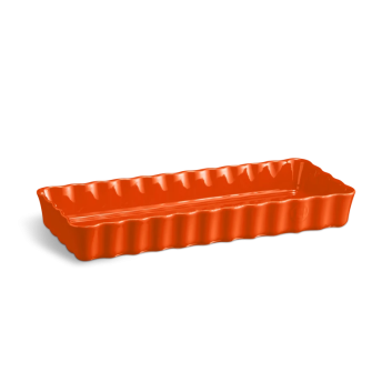 Plat à tarte moule rectangulaire EMILE HENRY - 6 coloris 2 tailles