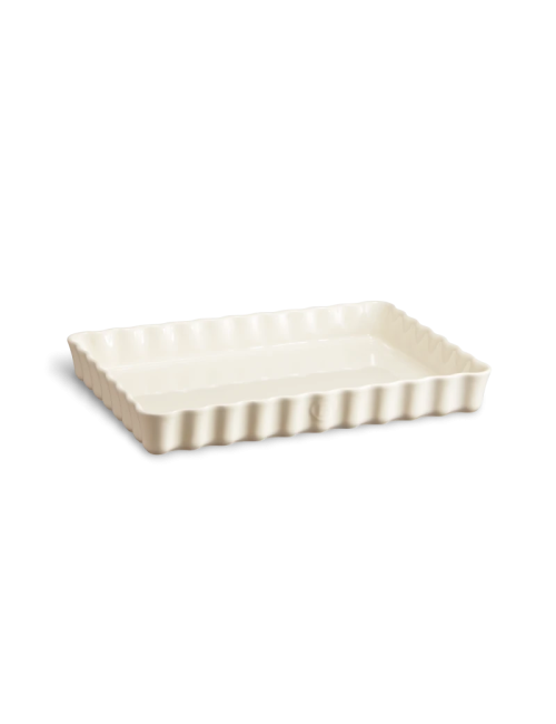 Plat à tarte moule rectangulaire EMILE HENRY - 6 coloris 2 tailles