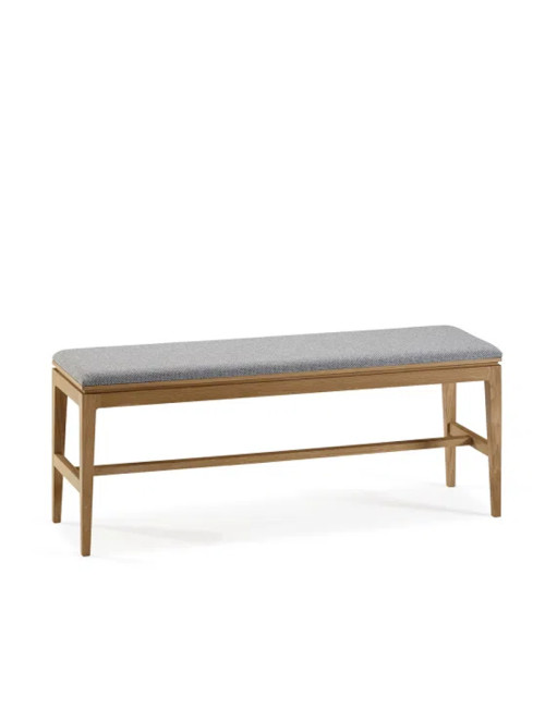 Banc Buzz Dasras bois et tissu - 19 finitions 3 tailles