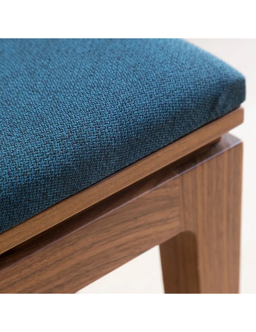 Banc Buzz Dasras bois et tissu - 19 finitions 3 tailles
