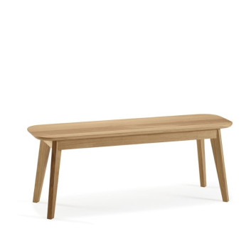 Banc Snack Dasras bois chêne - 9 finitions 3 tailles