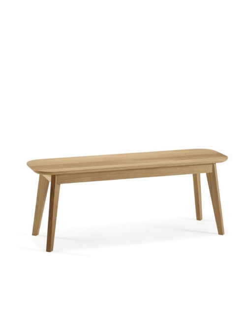 Banc Snack Dasras bois chêne - 9 finitions 3 tailles