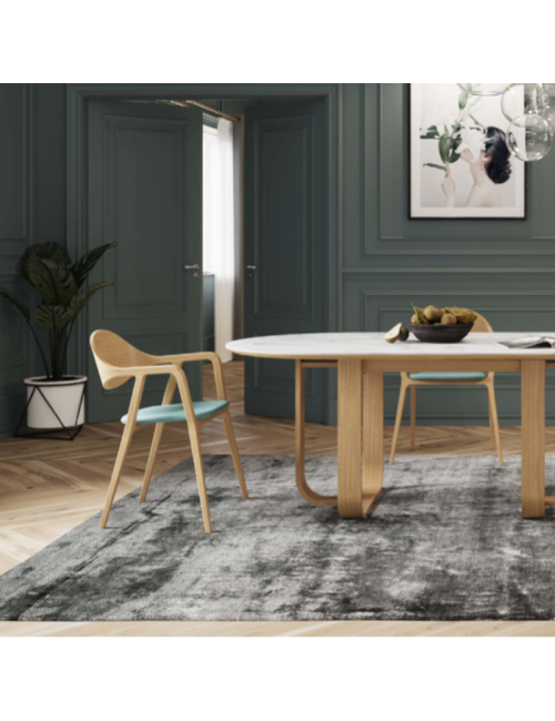 Chaise Eden Dasras bois chêne noyer ou frêne - 19 finitions