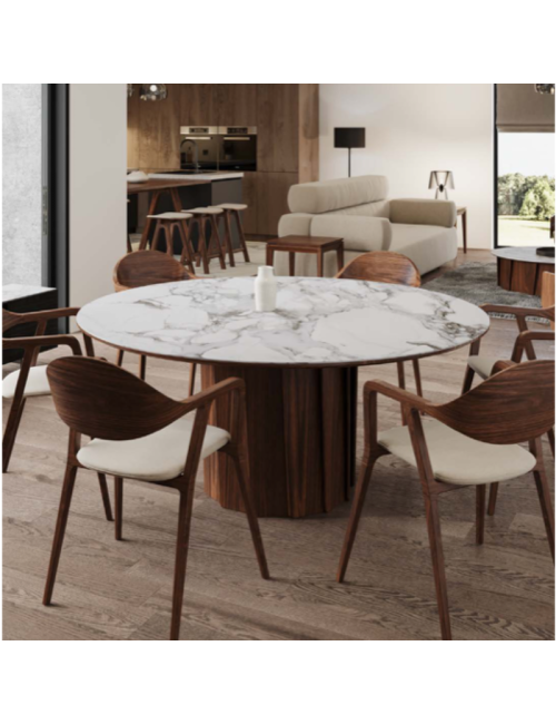 Chaise Eden Dasras bois chêne noyer ou frêne - 19 finitions