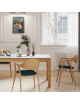 Chaise Eden Dasras bois chêne noyer ou frêne - 19 finitions