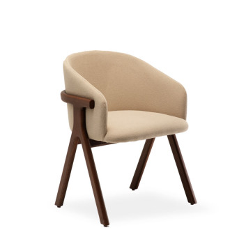 Chaise Eora Dasras bois chêne noyer ou frêne - 19 finitions