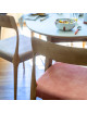 Chaise Zélie Dasras bois frêne et tissu - 9 finitions