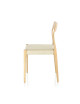 Chaise Zélie Dasras bois frêne et tissu - 9 finitions