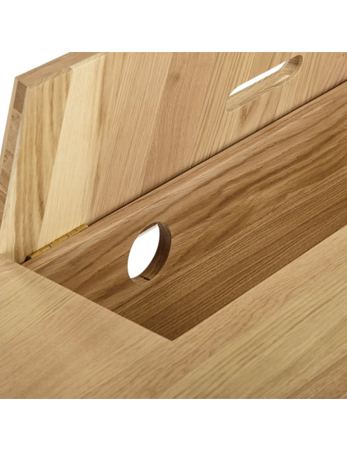 Bureau Ecola Dasras bois chêne - 9 finitions 4 dimensions