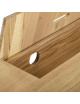 Bureau Ecola Dasras bois chêne - 9 finitions 4 dimensions