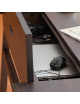 Bureau Ecola Dasras bois chêne - 9 finitions 4 dimensions