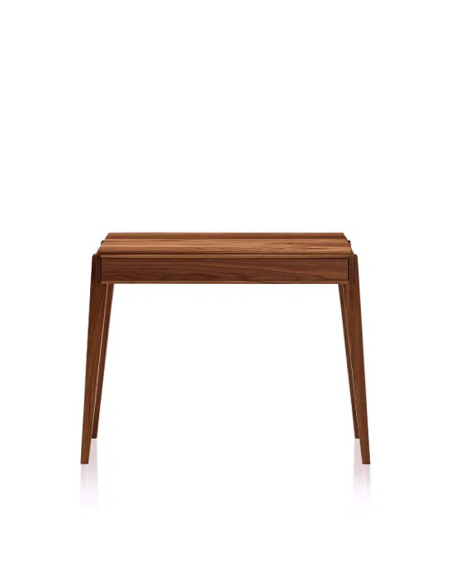 Bureau Liseré Dasras bois chêne ou noyer - 10 finitions 4 dimensions