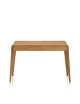 Bureau Liseré Dasras bois chêne ou noyer - 10 finitions 4 dimensions