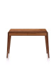 Bureau Liseré Dasras bois chêne ou noyer - 10 finitions 4 dimensions