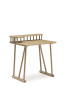 Bureau Odesk Dasras bois chêne ou noyer - 10 finitions 4 dimensions