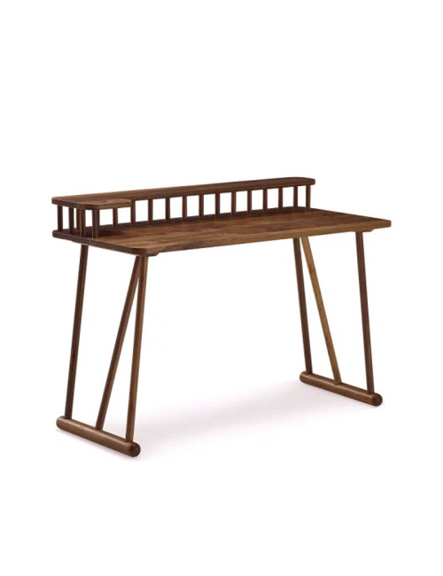 Bureau Odesk Dasras bois chêne ou noyer - 10 finitions 4 dimensions