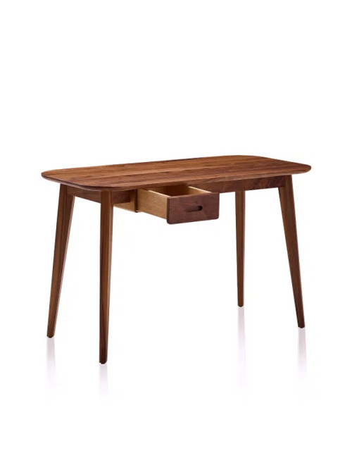 Bureau Snack Dasras bois chêne ou noyer - 10 finitions 2 dimensions