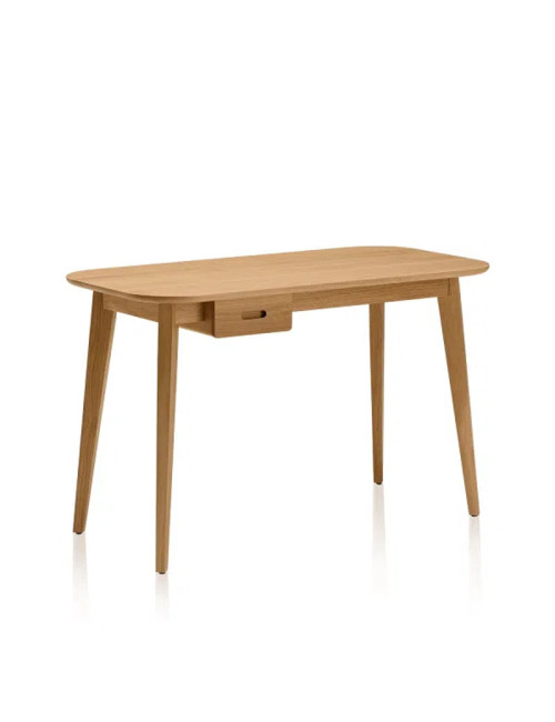 Bureau Snack Dasras bois chêne ou noyer - 10 finitions 2 dimensions