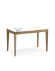 Bureau Buzz Dasras céramique bois chêne ou noyer - 10 finitions 2 dimensions
