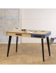 Bureau Paul Dasras bois chêne ou noyer - 10 finitions