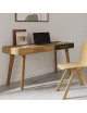 Bureau Paul Dasras bois chêne ou noyer - 10 finitions