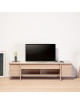 Buffet Meuble TV Stilt Dasras bois chêne ou noyer - 10 finitions