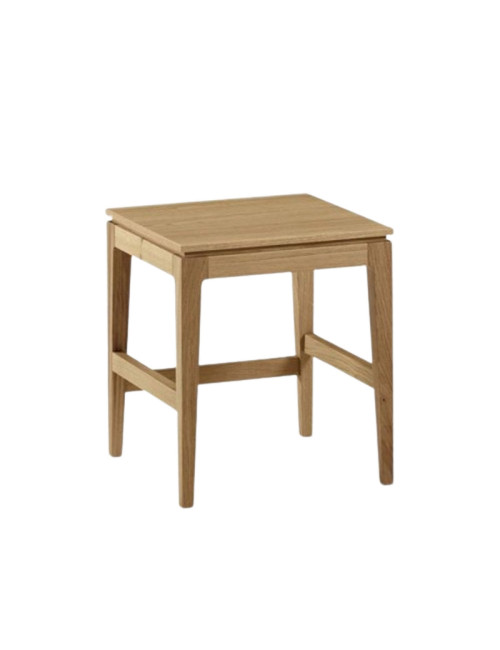 Tabouret Buzz Dasras bois chêne ou noyer - 10 finitions 3 hauteurs