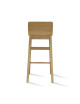 Tabouret Snack Dasras bois chêne - 9 finitions 3 hauteurs