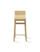 Tabouret Snack Dasras bois chêne - 9 finitions 3 hauteurs