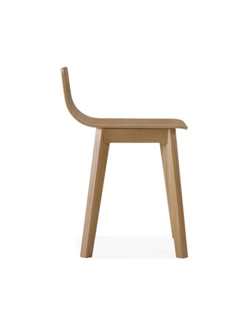 Tabouret Snack Dasras bois chêne - 9 finitions 3 hauteurs