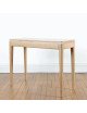 Console pliante Albâtre Dasras table bois chêne ou noyer - 10 finitions 2 tailles