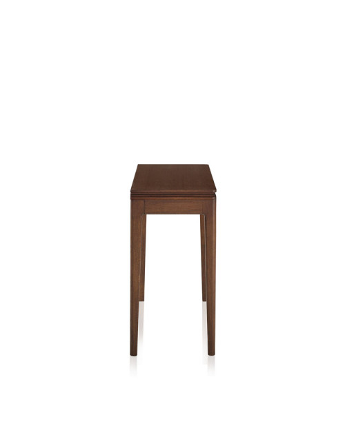 Console pliante Albâtre Dasras table bois chêne ou noyer - 10 finitions 2 tailles