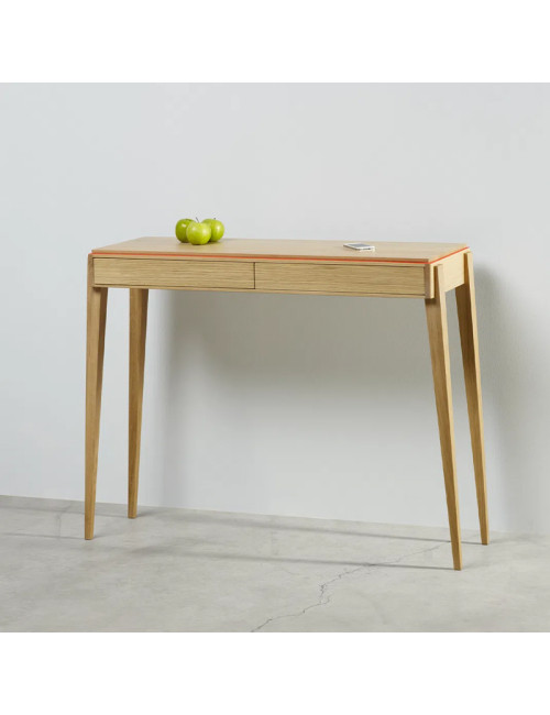 Console fixe Liseré Dasras bois chêne ou noyer - 10 finitions 2 tailles