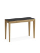 Console fixe Buzz Dasras céramique bois chêne ou noyer - 10 finitions 3 tailles