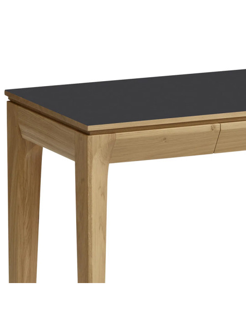 Console fixe Buzz Dasras céramique bois chêne ou noyer - 10 finitions 3 tailles