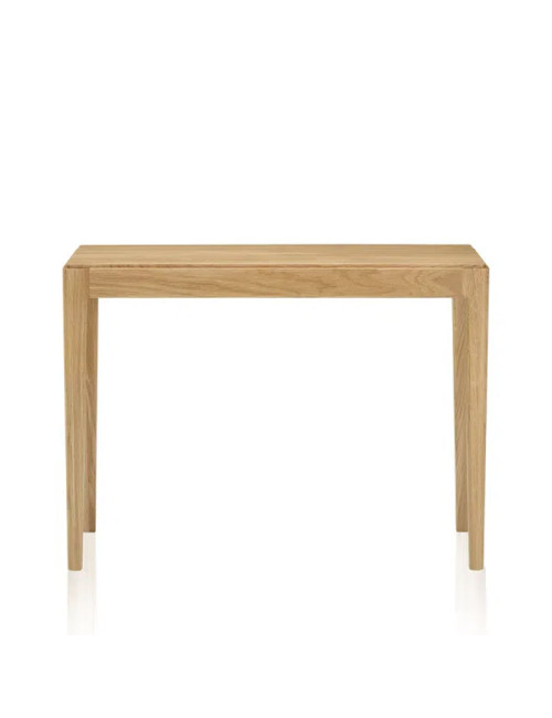 Console fixe Albâtre Dasras bois chêne ou noyer - 10 finitions 2 tailles 2 modèles