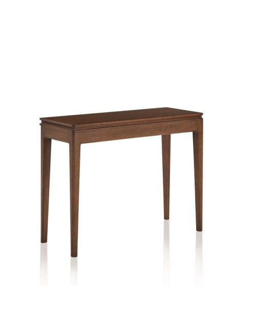 Console fixe Albâtre Dasras céramique bois chêne ou noyer - 10 finitions 2 tailles 2 modèles